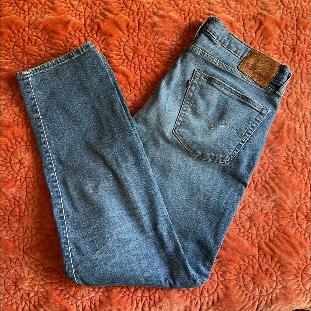Levi's 502 Tapered Premium Light Blue Jeans - Men’s 36/34